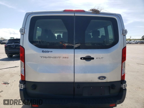 2018 Ford Transit Passenger XL with VIN 1FBZX2YG5JKA70183, listed as a Copart auction lot 49186465 with 130,795 mi miles and Salvage title. Bid and sale history available at DreamBid. Image 6.