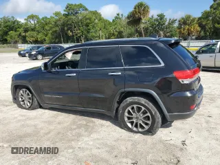 2015 Jeep Grand Cherokee Limited with VIN 1C4RJFBG0FC651055, listed as a Copart auction lot 51355835 with 123,374 mi miles and Salvage Title. Bid and sale history available at carsss.com. Image 2.