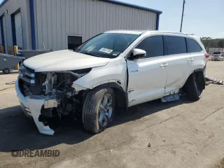 2019 Toyota Highlander Hybrid Limited with VIN 5TDDGRFH3KS059574, listed as a Copart auction lot 56847785 with 61,410 mi miles and Salvage title. Bid and sale history available at DreamBid. Image 1.