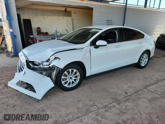 2016 Ford Fusion S with VIN 3FA6P0G71GR308125, listed as a Copart auction lot 60743245 with 123,487 mi miles and Salvage title. Bid and sale history available at DreamBid. Image 1.