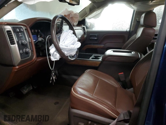 2016 Chevrolet Silverado 1500 High Country with VIN 3GCUKTEC8GG347579, listed as a Copart auction lot 45023865 with 98,394 mi miles and Salvage Title. Bid and sale history available at DreamBid. Image 7.