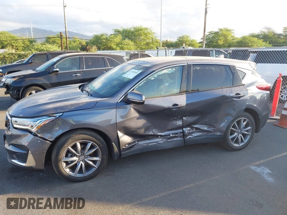2021 Acura RDX Technology with VIN 5J8TC1H55ML018431, listed as a IAAI auction lot 41719700 with 12,767 mi miles and . Bid and sale history available at DreamBid. Image 6.