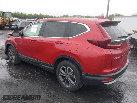 2020 Honda CR-V EX-L with VIN 2HKRW2H85LH679296, listed as a IAAI auction lot 42313562 with 34,553 mi miles and . Bid and sale history available at DreamBid. Image 3.