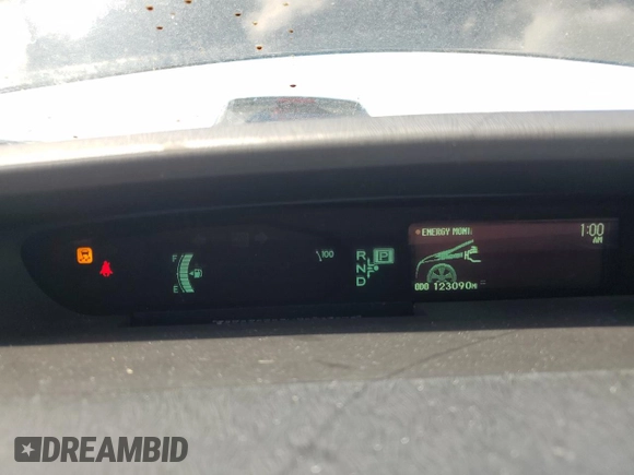 2011 Toyota Prius I with VIN JTDKN3DU2B1368718, listed as a Copart auction lot 55981265 with 123,090 mi miles and Salvage Title. Bid and sale history available at DreamBid. Image 9.