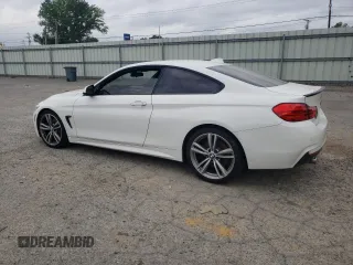 2015 BMW 4 Series 435i with VIN WBA3R1C5XFK194384, listed as a Copart auction lot 53461245 with 104,233 mi miles and Salvage Title. Bid and sale history available at carsss.com. Image 2.