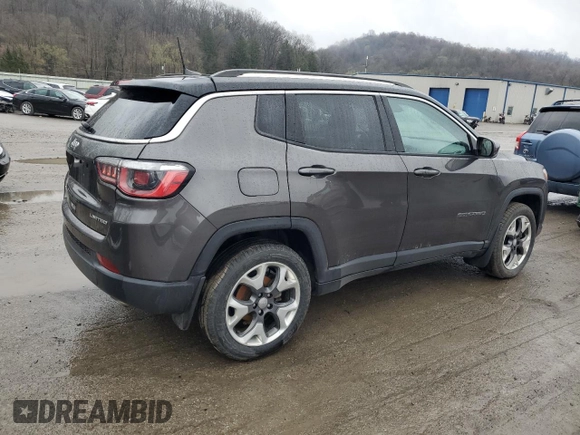 2018 Jeep Compass Limited с VIN 3C4NJDCB9JT128524, выставлен на аукционе Copart как лот 52314155 с пробегом 105 761 миль миль и Списание • Salvage title. История ставок и продаж доступна на DreamBid. Изображение 3.