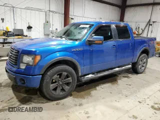 2011 Ford F-150 XL with VIN 1FTFW1EF2BFA22545, listed as a Copart auction lot 82434504 with 153,284 mi miles and Salvage title. Bid and sale history available at DreamBid. Image 1.