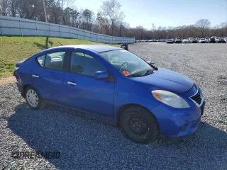 2012 Nissan Versa SV with VIN 3N1CN7AP4CL941139, listed as a Copart auction lot 49215085 with 122,280 mi miles and Salvage Title. Bid and sale history available at carsss.com. Image 4.