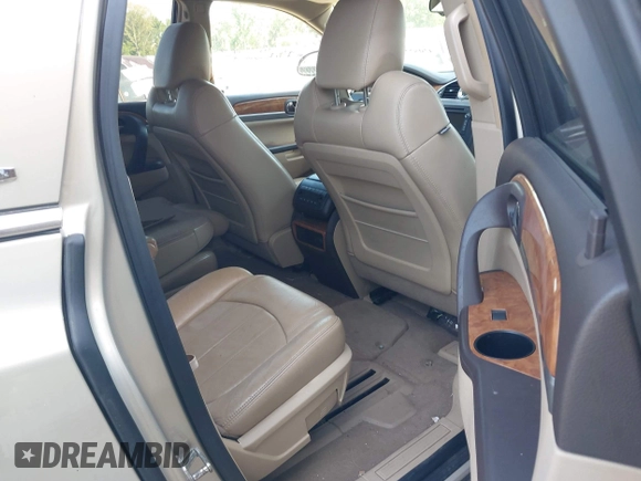 2009 Buick Enclave CXL with VIN 5GAER23DX9J123996, listed as a IAAI auction lot 42052230 with 201,222 mi miles and . Bid and sale history available at carsss.com. Image 8.