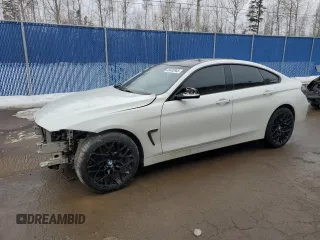 2018 BMW 4 Series 430i xDrive with VIN WBA4J3C51JBL04657, listed as a Copart auction lot 46402945 with 134,038 mi miles and Salvage Title. Bid and sale history available at carsss.com. Image 1.