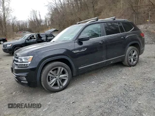 2019 Volkswagen Atlas SEL R-Line with VIN 1V2RR2CA0KC587720, listed as a Copart auction lot 52920725 with 61,001 mi miles and Salvage title. Bid and sale history available at DreamBid. Image 1.