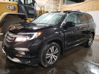 2016 Honda Pilot EX-L with VIN 5FNYF6H58GB011621, listed as a Copart auction lot 51868325 with 89,228 mi miles and Salvage Title. Bid and sale history available at carsss.com. Image 1.