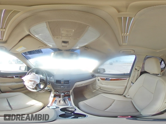 2010 Mercedes-Benz C 300 Sport with VIN WDDGF5EB7AR088729, listed as a Copart auction lot 63128875 with 224,815 mi miles and Salvage title. Bid and sale history available at DreamBid. Image 14.