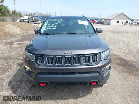 2021 Jeep Compass Trailhawk с VIN 3C4NJDDB3MT529263, выставлен на аукционе IAAI как лот 41943426 с пробегом 96 133 миль миль и . История ставок и продаж доступна на DreamBid. Изображение 12.