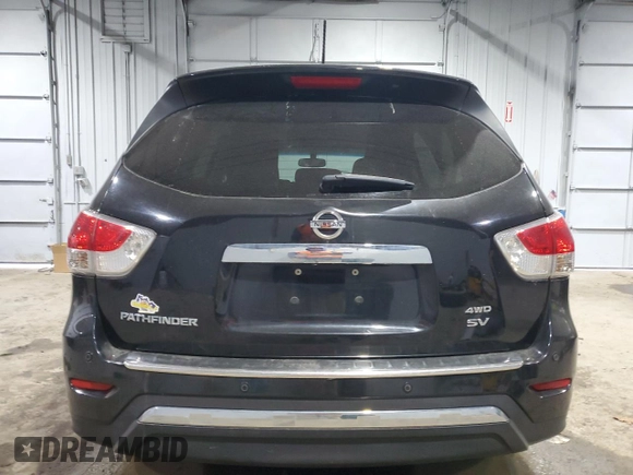 2015 Nissan Pathfinder SV with VIN 5N1AR2MM0FC709789, listed as a Copart auction lot 88716725 with 61,780 mi miles and Clean title. Bid and sale history available at DreamBid. Image 6.