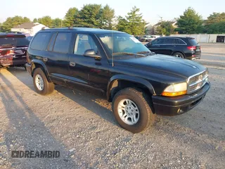 2002 Dodge Durango SLT z VIN 1B4HS48N02F217212, wystawiony jako IAAI lot #42855309 z przebiegiem 161 209 mil mil oraz . Historia ofert i sprzedaży dostępna na DreamBid. Obrazek 1.