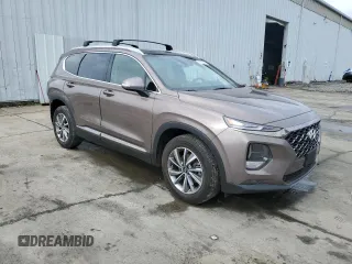 2020 Hyundai Santa Fe Limited z VIN 5NMS5CAD8LH244979, wystawiony jako Copart lot #51838985 z przebiegiem 10 764 mil mil oraz Szkoda całkowita • Salvage title. Historia ofert i sprzedaży dostępna na DreamBid. Obrazek 4.