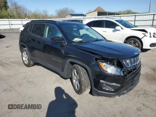 2019 Jeep Compass Altitude with VIN 3C4NJCBB9KT614537, listed as a Copart auction lot 53505475 with 120,623 mi miles and Salvage title. Bid and sale history available at DreamBid. Image 4.