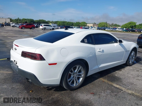 2015 Chevrolet Camaro LS z VIN 2G1FB1E32F9140247, wystawiony jako IAAI lot #42240205 z przebiegiem 196 142 mil mil oraz . Historia ofert i sprzedaży dostępna na DreamBid. Obrazek 4.