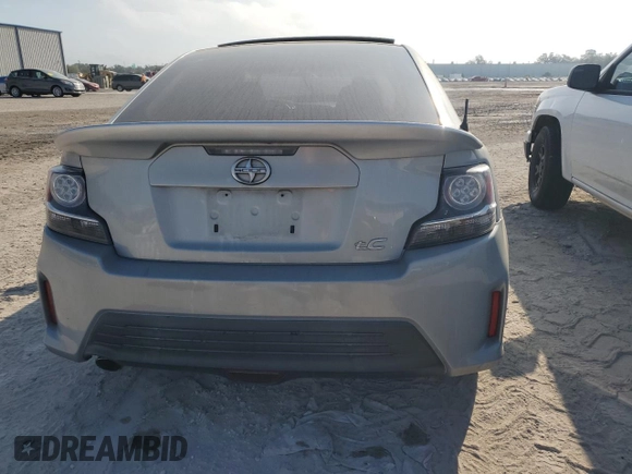 2014 Scion tC with VIN JTKJF5C7XE3068331, listed as a Copart auction lot 44684715 with 141,621 mi miles and Salvage Title. Bid and sale history available at carsss.com. Image 6.