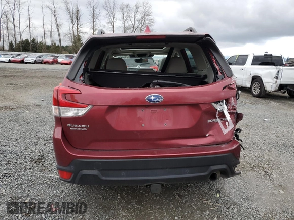 2022 Subaru Forester Limited with VIN JF2SKAPC9NH522967, listed as a Copart auction lot 47808465 with 18,825 mi miles and Salvage Title. Bid and sale history available at carsss.com. Image 6.