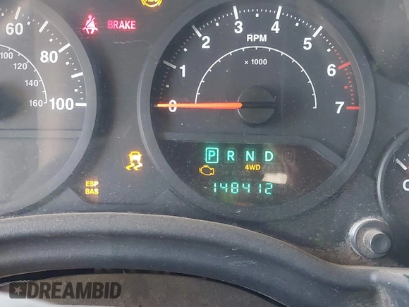 2007 Jeep Wrangler X with VIN 1J4FA24137L128418, listed as a IAAI auction lot 42317921 with 148,412 mi miles and . Bid and sale history available at DreamBid. Image 14.