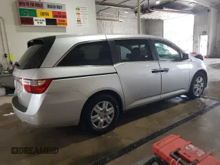 2012 Honda Odyssey LX с VIN 5FNRL5H29CB077425, выставлен на аукционе Copart как лот 57705915 с пробегом 133 819 миль миль и Списание • Salvage title. История ставок и продаж доступна на DreamBid. Изображение 3.