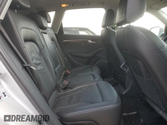 2013 Audi Q5 Premium Plus with VIN WA1LFAFP5DA042177, listed as a Copart auction lot 59809615 with 103,071 mi miles and Salvage title. Bid and sale history available at DreamBid. Image 10.