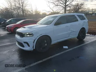 2021 Dodge Durango SRT 392 with VIN 1C4SDJGJ1MC551687, listed as a IAAI auction lot 41569986 with 38,039 mi miles and . Bid and sale history available at DreamBid. Image 17.