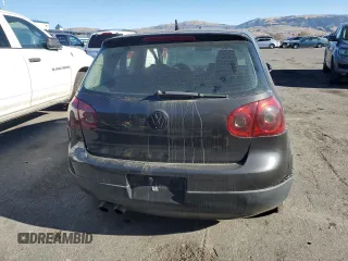 2007 Volkswagen Rabbit with VIN WVWBR71K37W077279, listed as a Copart auction lot 83917254 with 133,017 mi miles and Salvage Title. Bid and sale history available at carsss.com. Image 6.