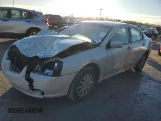 2005 Mitsubishi Galant ES z VIN 4A3AB36F25E059585, wystawiony jako Copart lot #85273074 z przebiegiem Nie podano mil oraz Szkoda całkowita • Salvage title. Historia ofert i sprzedaży dostępna na DreamBid. Obrazek 1.