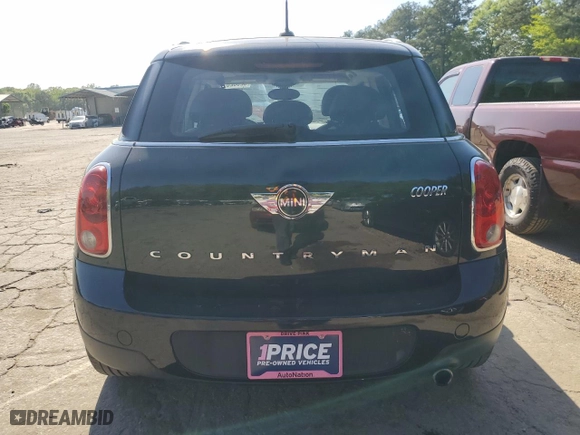 2013 MINI Cooper Countryman with VIN WMWZB3C52DWR35871, listed as a Copart auction lot 52382075 with 101,941 mi miles and Clean Title. Bid and sale history available at carsss.com. Image 6.