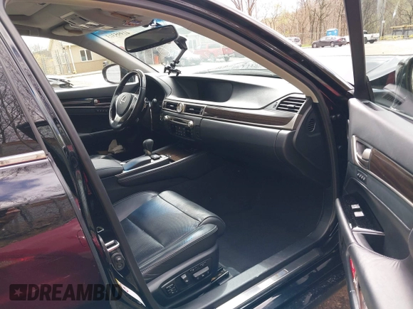 2014 Lexus GS 350 with VIN JTHCE1BL2E5023025, listed as a IAAI auction lot 41995313 with 125,259 mi miles and . Bid and sale history available at DreamBid. Image 5.