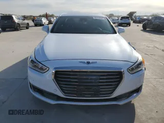 2019 Genesis G90 z VIN KMTF54JH3KU054168, wystawiony jako Copart lot #83710824 z przebiegiem 39 347 mil mil oraz Szkoda całkowita • Salvage title. Historia ofert i sprzedaży dostępna na DreamBid. Obrazek 5.