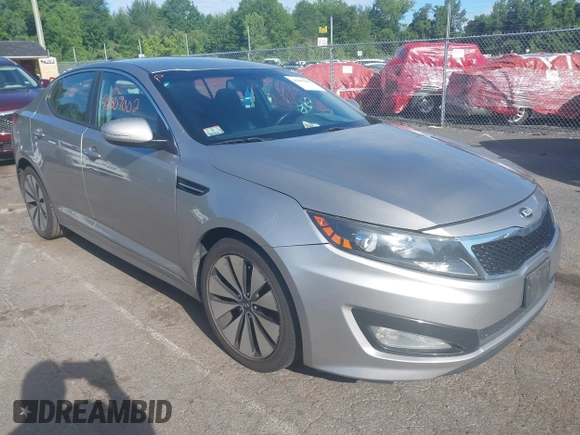 2013 Kia Optima SX with VIN 5XXGR4A67DG134538, listed as a IAAI auction lot 42809002 with 139,585 mi miles and . Bid and sale history available at DreamBid. Image 1.