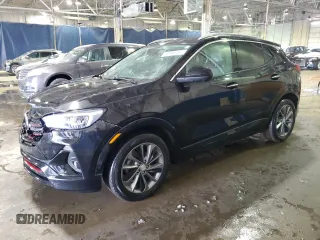 2021 Buick Encore GX Essence with VIN KL4MMFSL0MB089668, listed as a Copart auction lot 44696765 with 47,859 mi miles and Salvage title. Bid and sale history available at DreamBid. Image 1.