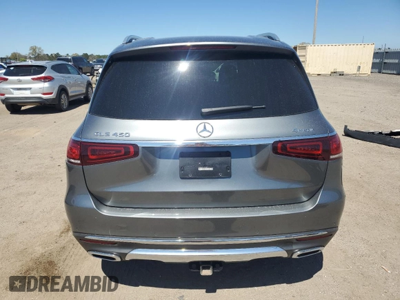 2020 Mercedes-Benz GLS 450 z VIN 4JGFF5KE3LA177439, wystawiony jako Copart lot #50192305 z przebiegiem 33 189 mil mil oraz Szkody całkowita. Historia ofert i sprzedaży dostępna na DreamBid. Obrazek 6.