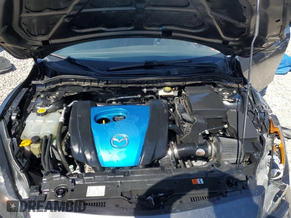 2013 Mazda 3 i Touring with VIN JM1BL1L71D1837774, listed as a Copart auction lot 55577805 with 150,106 mi miles and Salvage Title. Bid and sale history available at DreamBid. Image 11.