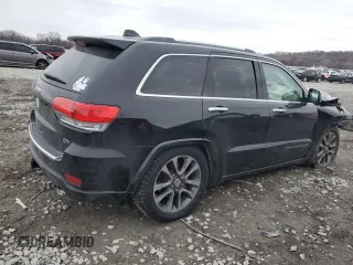 2018 Jeep Grand Cherokee Overland z VIN 1C4RJFCT7JC435403, wystawiony jako Copart lot #86568024 z przebiegiem 105 681 mil mil oraz Szkoda całkowita • Salvage title. Historia ofert i sprzedaży dostępna na DreamBid. Obrazek 3.