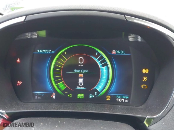 2018 Chevrolet Volt Premier with VIN 1G1RB6S57JU115324, listed as a IAAI auction lot 41853272 with 147,537 mi miles. Bid and sale history available at carsss.com. Image 7.