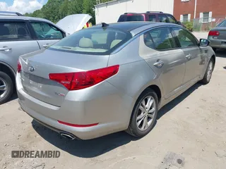 2013 Kia Optima EX with VIN 5XXGN4A79DG133492, listed as a IAAI auction lot 42742932 with 85,179 mi miles and . Bid and sale history available at DreamBid. Image 4.