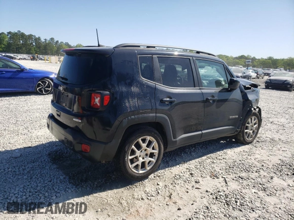 2020 Jeep Renegade Altitude with VIN ZACNJABB2LPL64164, listed as a Copart auction lot 53183135 with 172,701 mi miles and Salvage title. Bid and sale history available at DreamBid. Image 3.