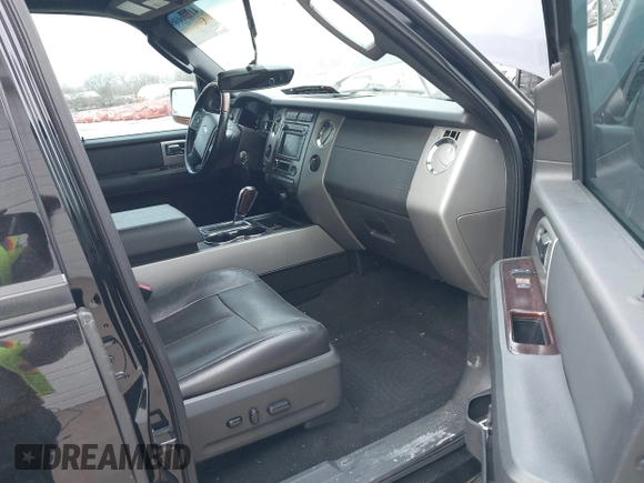 2008 Ford Expedition EL Limited with VIN 1FMFK20568LA60088, listed as a IAAI auction lot 41276609 with 126,187 mi miles. Bid and sale history available at carsss.com. Image 5.