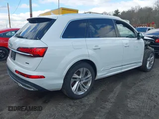 2021 Audi Q7 Premium with VIN WA1AXAF70MD021935, listed as a IAAI auction lot 41973986 with 54,267 mi miles. Bid and sale history available at carsss.com. Image 4.