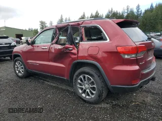 2014 Jeep Grand Cherokee Limited with VIN 1C4RJFBM5EC336188, listed as a Copart auction lot 57676055 with 140,103 mi miles and Salvage title. Bid and sale history available at DreamBid. Image 2.