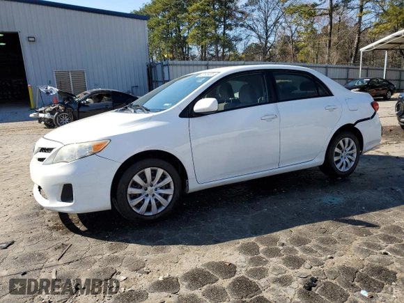 2012 Toyota Corolla L with VIN JTDBU4EE0C9175969, listed as a Copart auction lot 46148485 with 156,176 mi miles and Salvage Title. Bid and sale history available at DreamBid. Image 1.