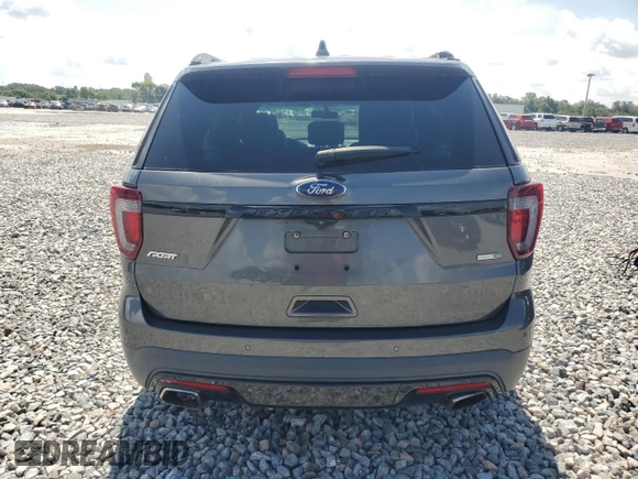 2017 Ford Explorer Sport with VIN 1FM5K8GT2HGB72298, listed as a Copart auction lot 63648375 with 162,178 mi miles and Salvage title. Bid and sale history available at DreamBid. Image 6.