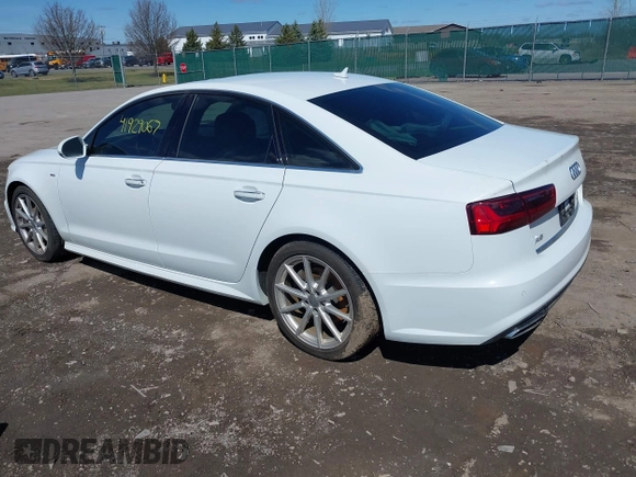 2018 Audi A6 Premium Plus with VIN WAUG8AFCXJN013578, listed as a IAAI auction lot 41929067 with 94,769 mi miles. Bid and sale history available at carsss.com. Image 3.