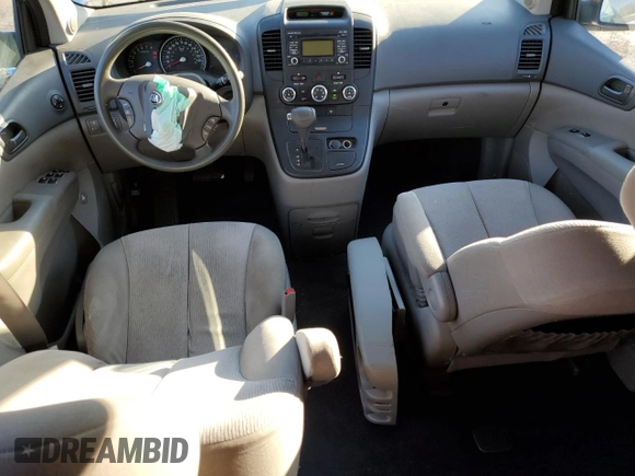 2014 Kia Sedona LX with VIN KNDMG4C70E6536481, listed as a Copart auction lot 53206255 with 175,565 mi miles and Salvage Title. Bid and sale history available at carsss.com. Image 8.