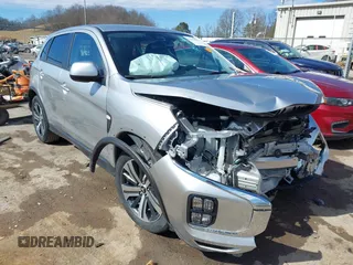 2024 Mitsubishi Outlander Sport S with VIN JA4ARUAU1RU002102, listed as a IAAI auction lot 41653605 with 11,615 mi miles. Bid and sale history available at carsss.com. Image 1.